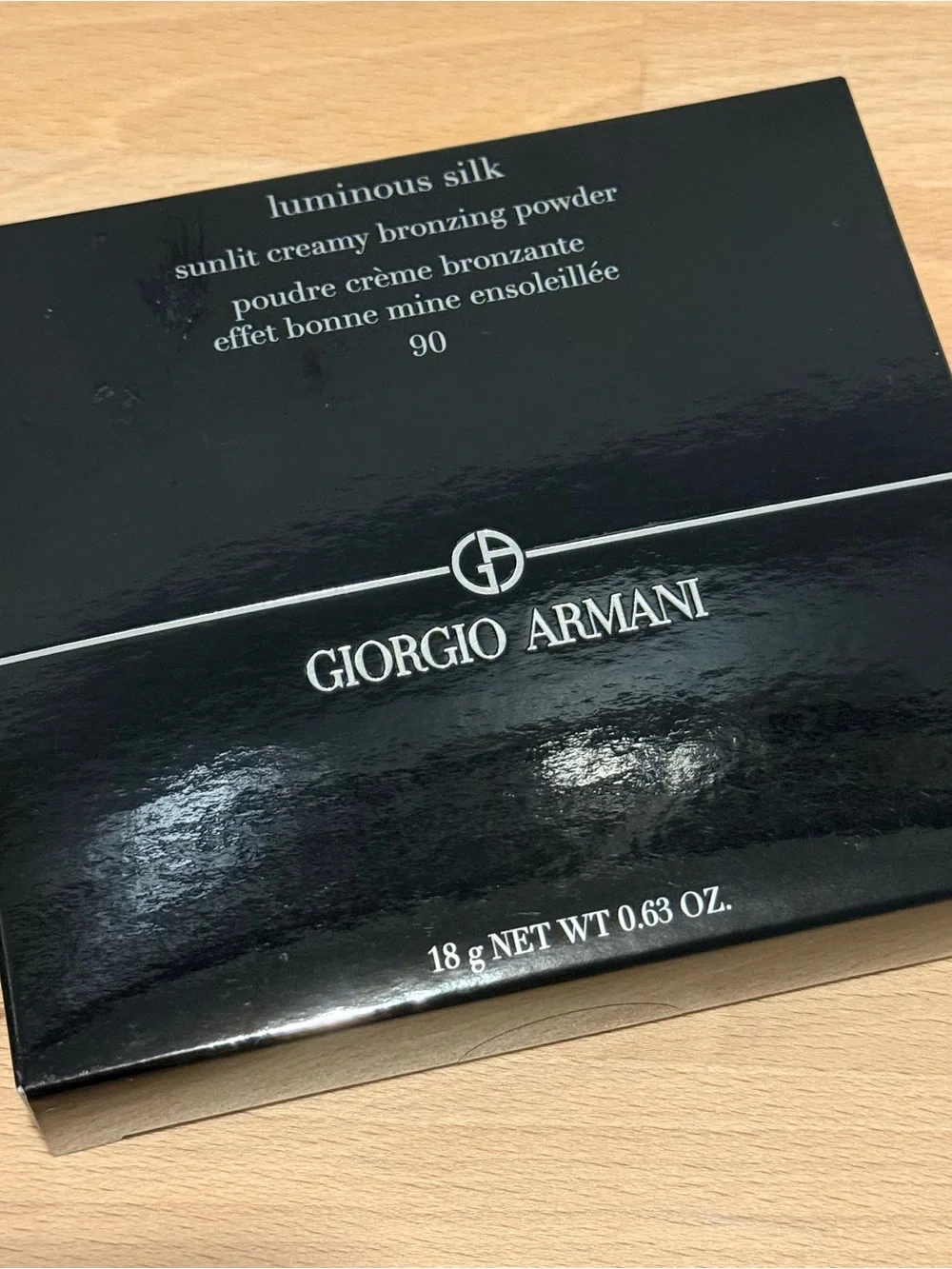 ARMANI beauty Luminous Silk Creamy Bronzing Powder 18g/.63oz #90